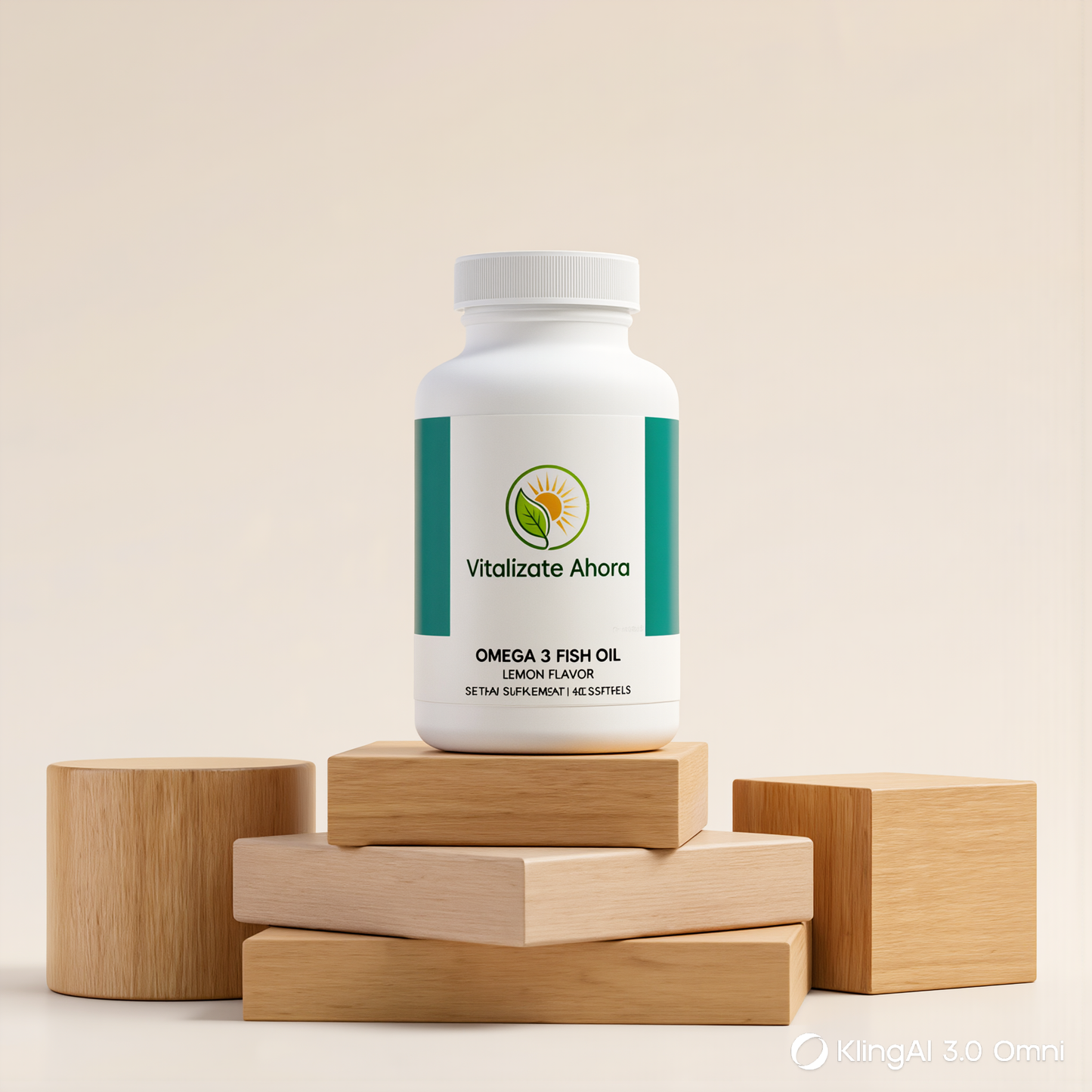 Omega 3 Fish Oil Supplemento (60 capsulas